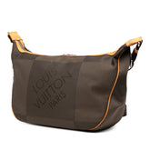 ルイ ヴィトン ダミエ ジェアン エクスプロラトゥール ショルダーバッグ M93615 テール カーキ キャンバス レザー レディース LOUIS VUITTON 【中古】